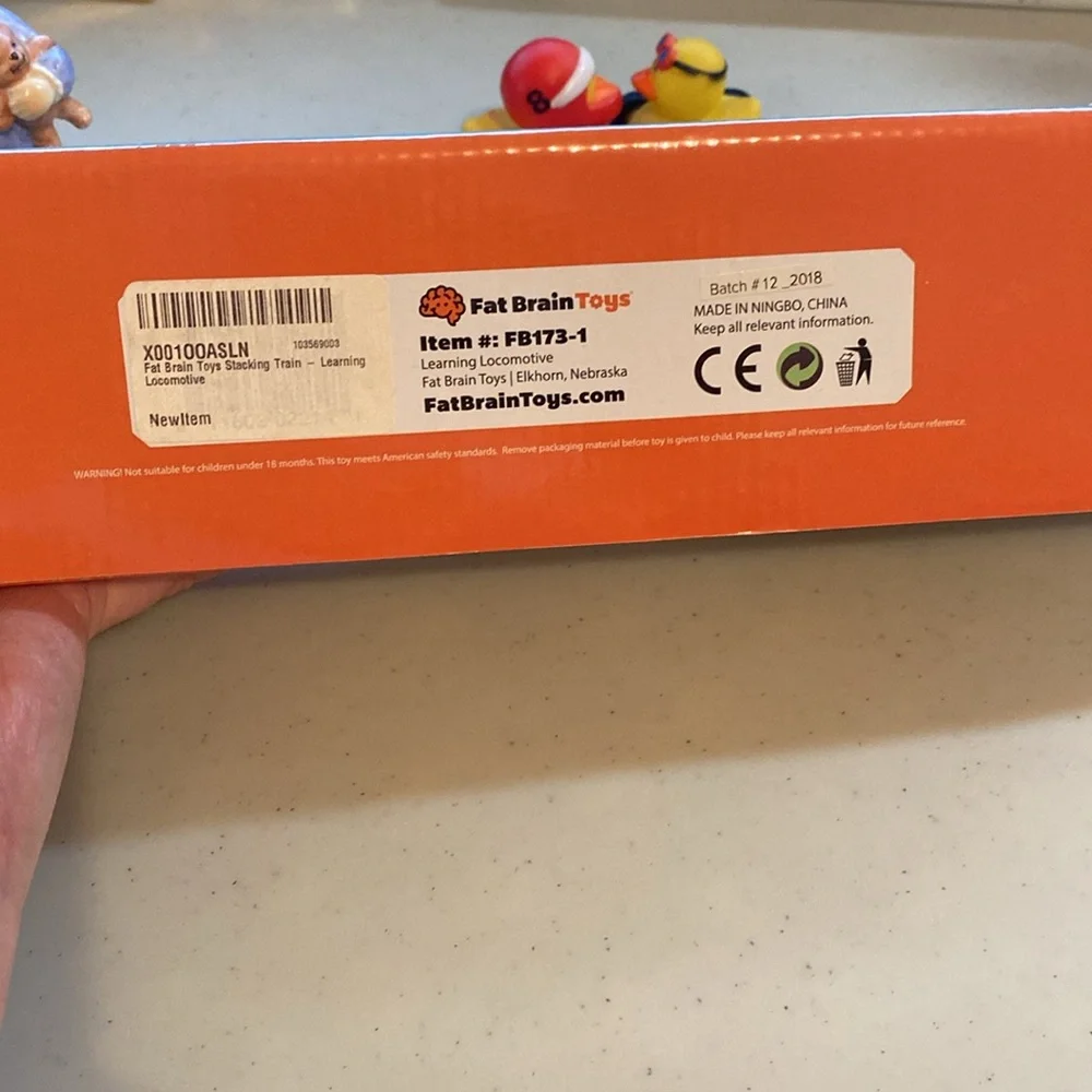 Learning Locomotive Fat Brain Toys